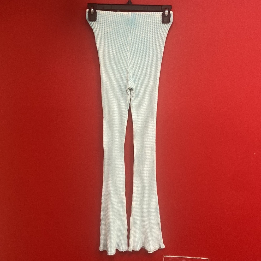 Nwot Bucket List Sending Vines Pant In Baby Blue … - image 5